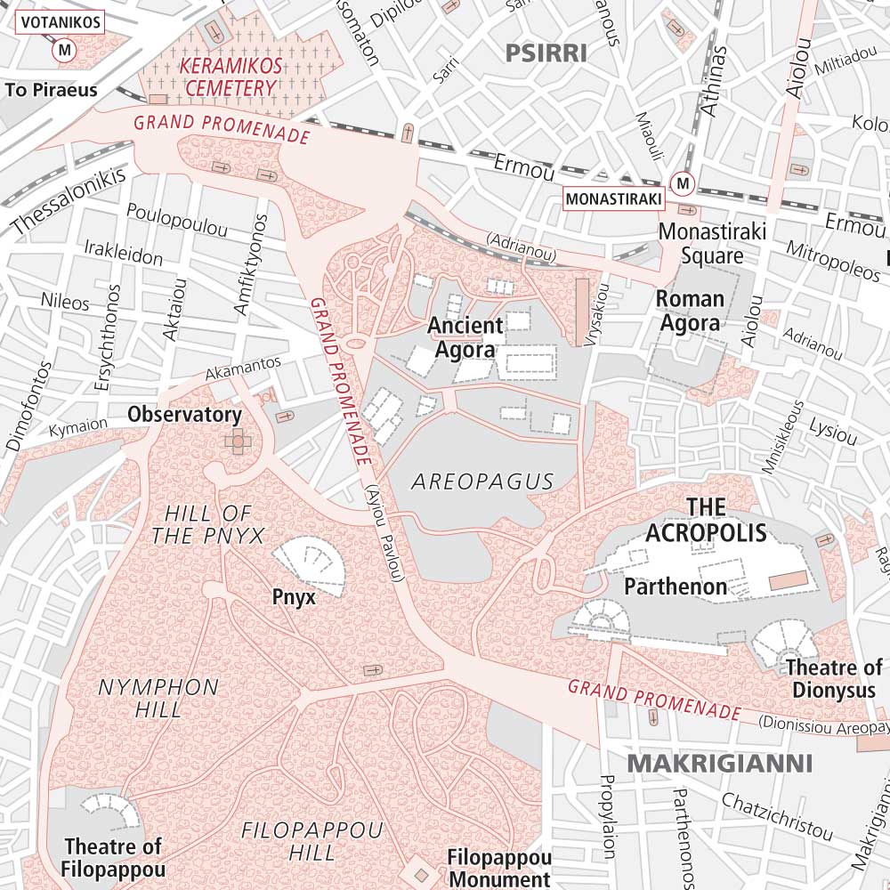 A detail of Athens.