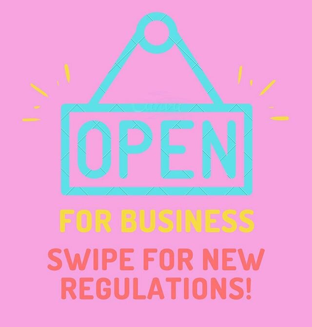 3 months later, we&rsquo;re finally re-opening! 🎉 Super excited to see you all, but please swipe to see what our changes are for the time being 😊 &bull;
&bull;
&bull;
&bull;
&bull;
&bull;
&bull;
&bull;
#nails #reopening #barrhaven #barrhavenbusines