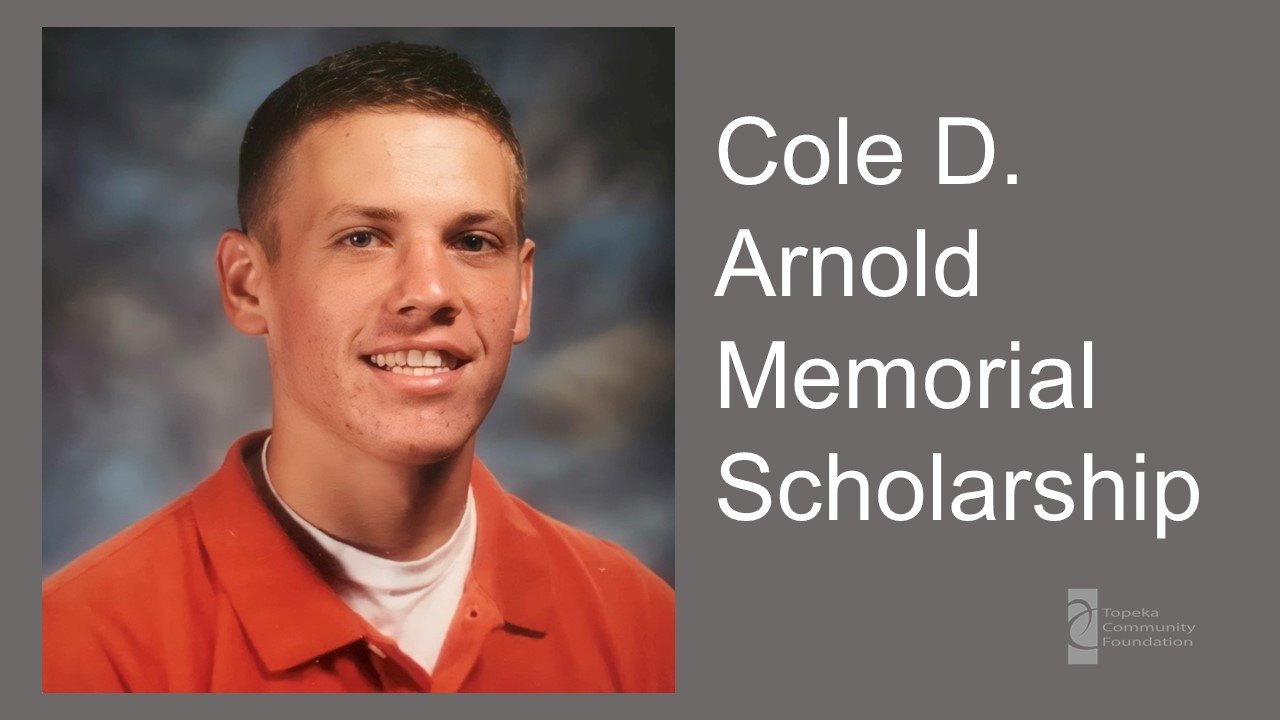 🌟Scholarship Spotlight

Cole Arnold was an honor student who had tremendous leadership qualities. A model citizen in every conceivable way, he was involved in many extracurricular activities and was extremely active in his church. Armed with a conta