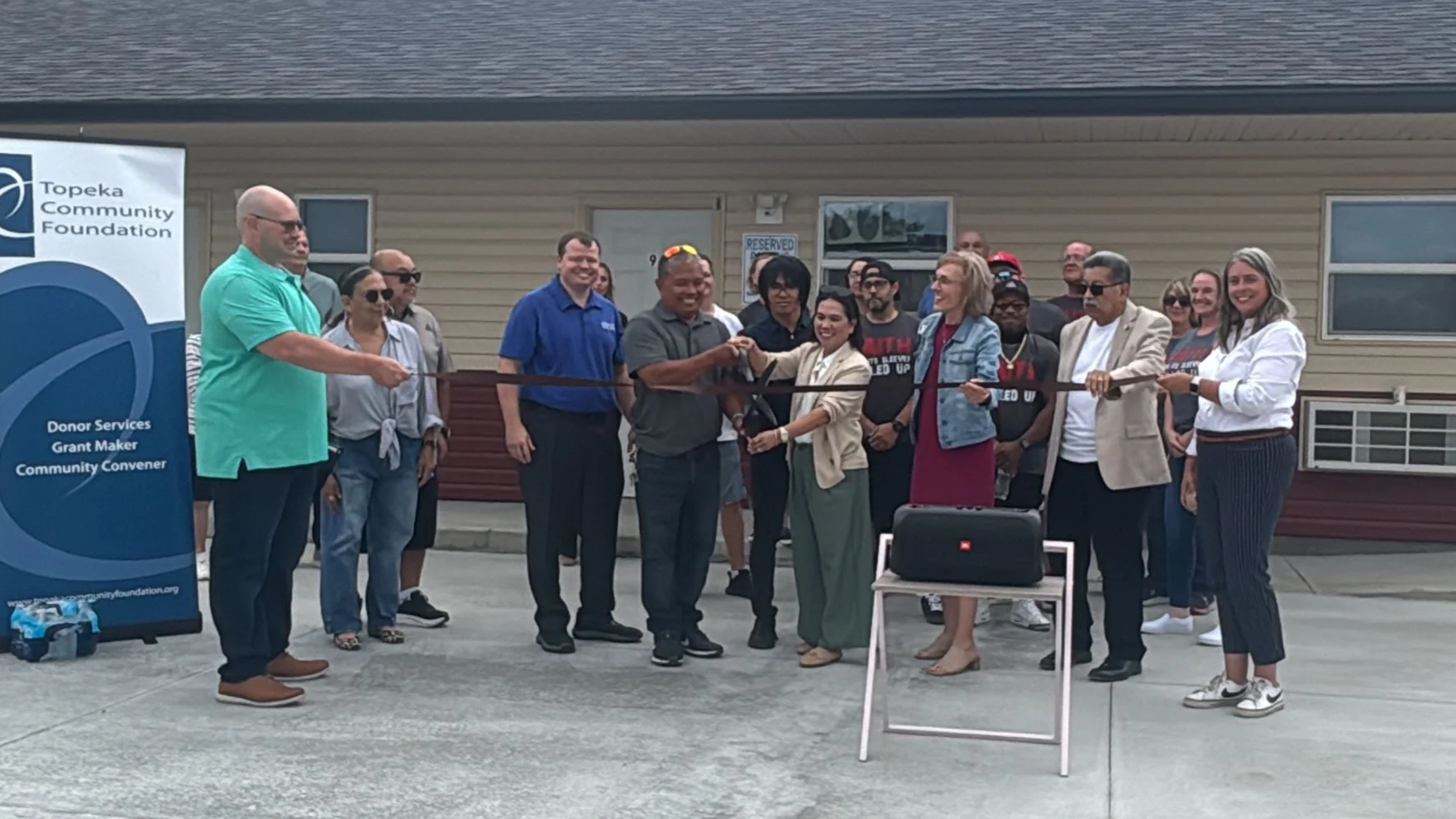 Topeka Community Foundation and Partners Celebrate Opening of North Topeka Apartments
