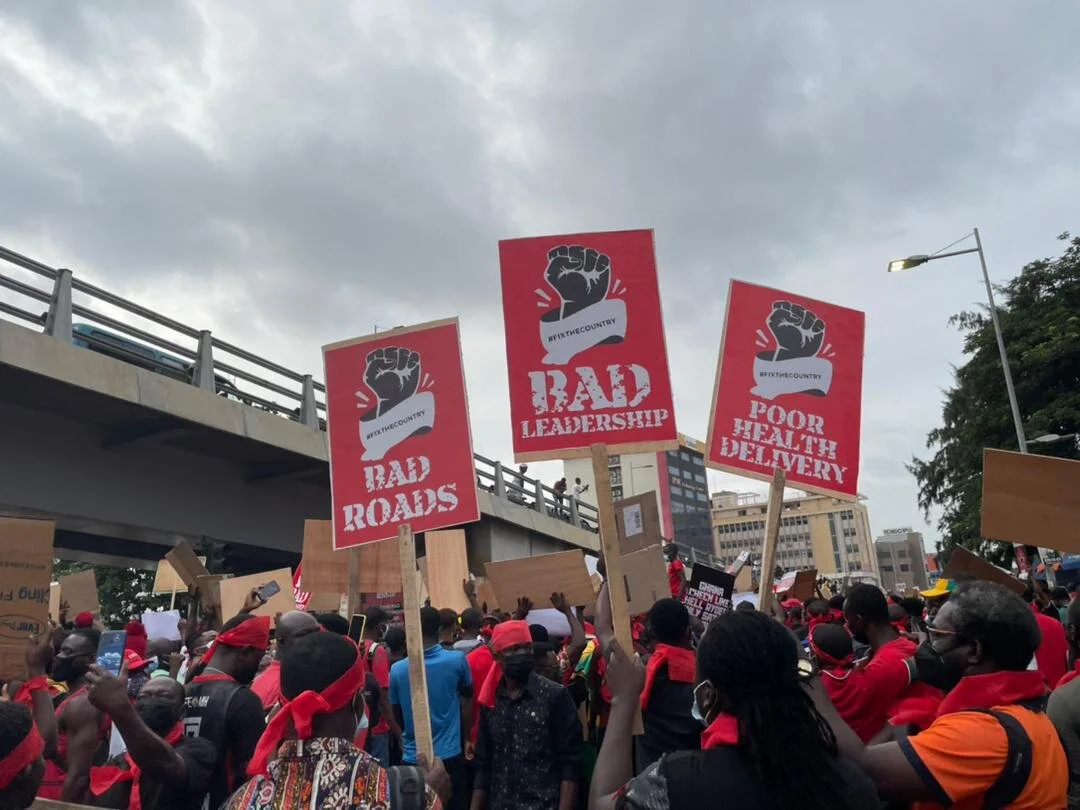Ghana's #FixTheCountry protests at the halfway mark 