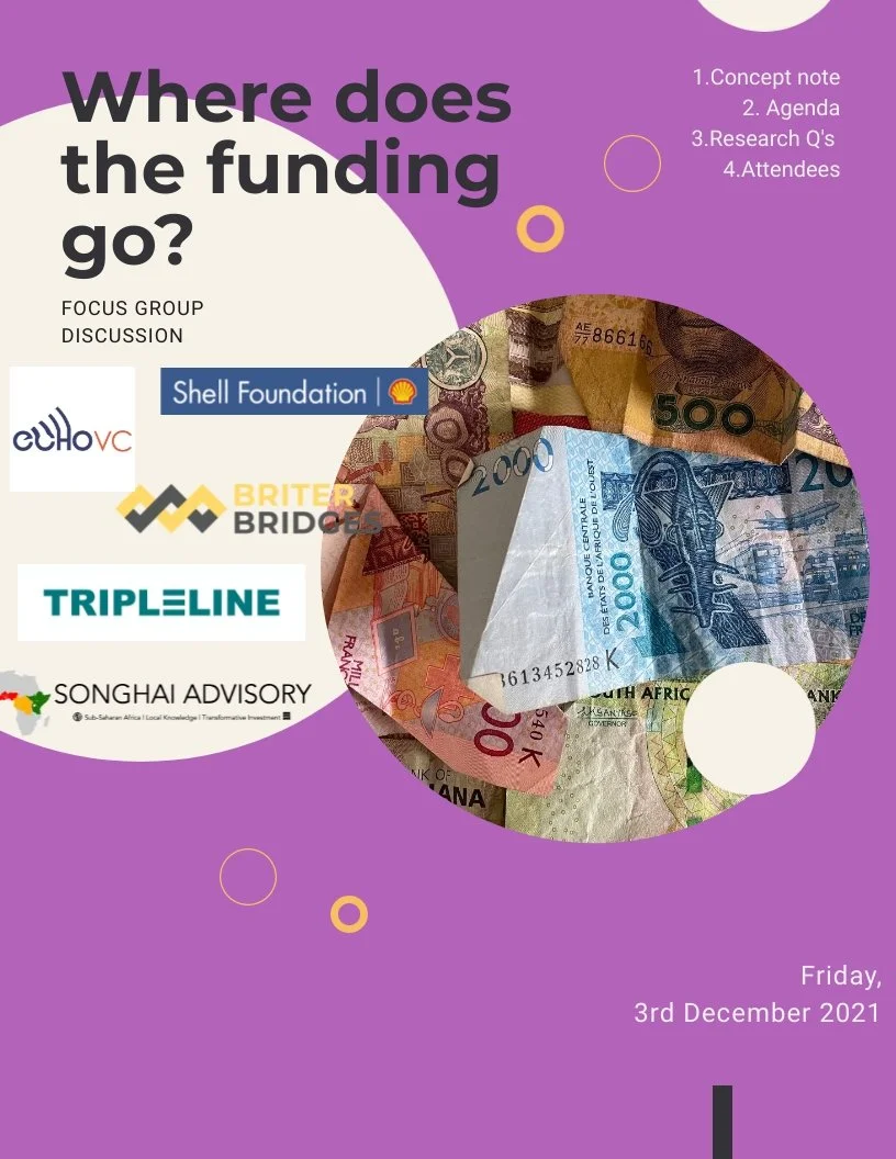 Where Does the Funding Go? Research on African Founded Start-Ups
