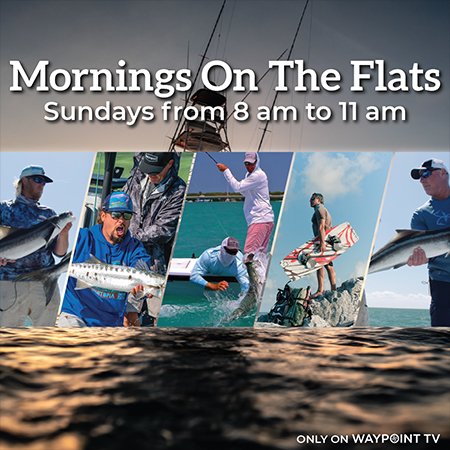 Mornings on the Flats presented by Louisiana Charter Boat Association for the best Inshore Saltwater Fishing Series, on Sunday Mornings