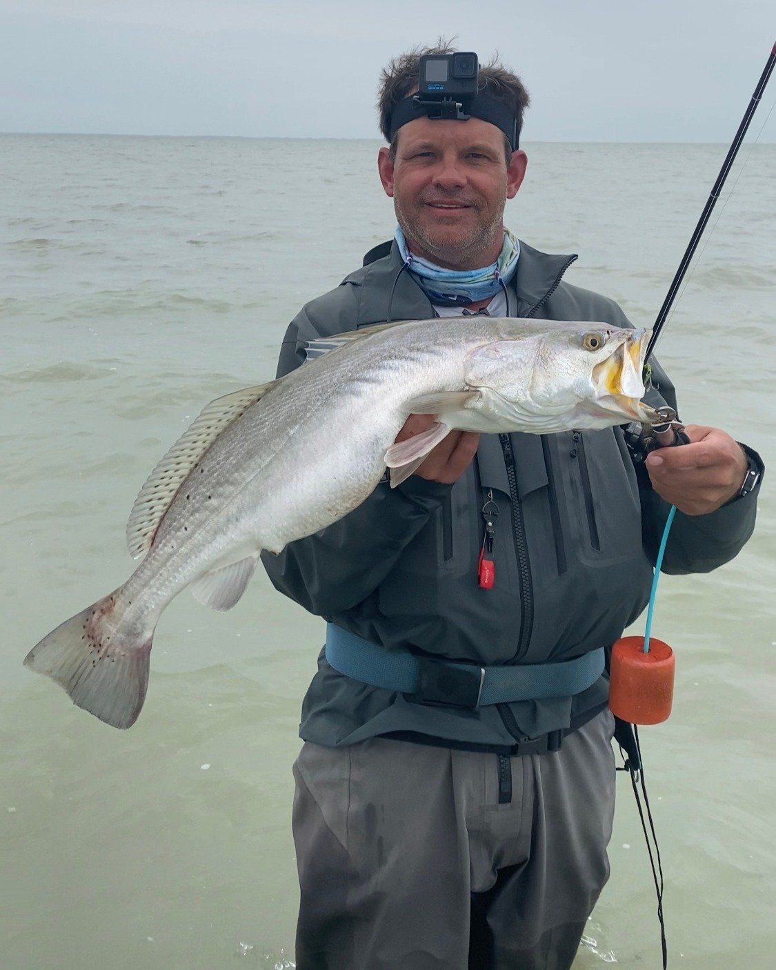Wade Fishing For Trout In Baffin Bay, TX [Fishing Report] 