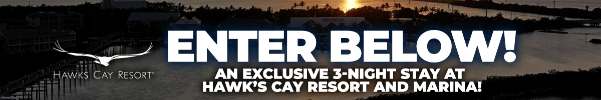 Enter to win a 3-Night stay at Hawk's Cay Resort