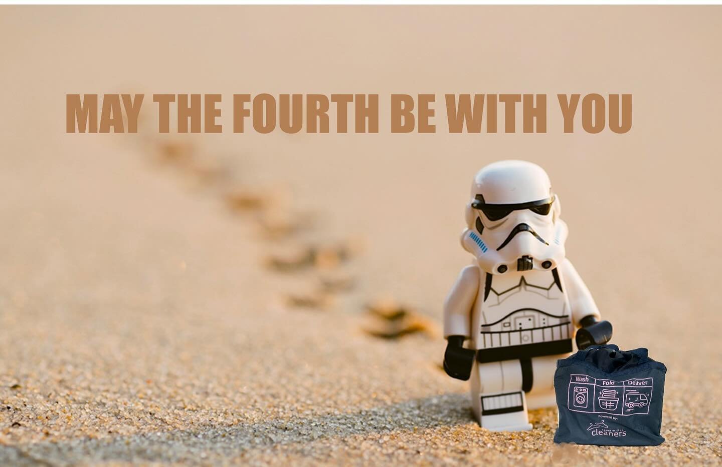 May the Fourth Be With You!!

Wash, Fold, Deliver powered by Country Club Cleaners is our full service laundry wash and fold service.  We provide free pick up with next day delivery. 

@washfolddeliver 

#washfold #laundryservice #freepickupanddelive