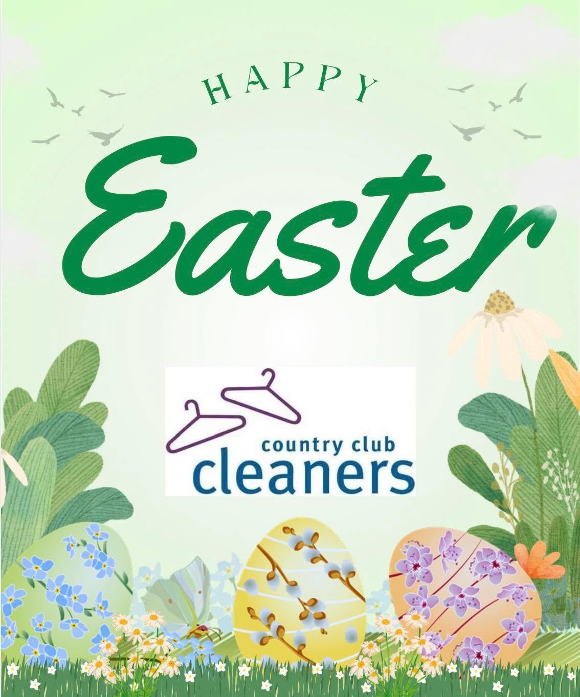 Wishing everyone a happy Easter! 

#happyeaster  #happyeaster🐰 #happyeaster🐰🐣🌷 #AlamoCA #Drycleaning #sanramonca #diabloca #dublinca #countryclubcleaners #danvilleca #livermoreca #pleasantonca #drycleaningpickupanddelivery #walnutcreekca #dryclea