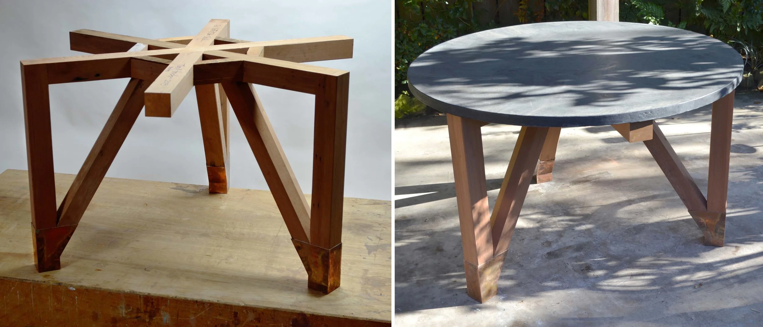 Tri Leg Table Base