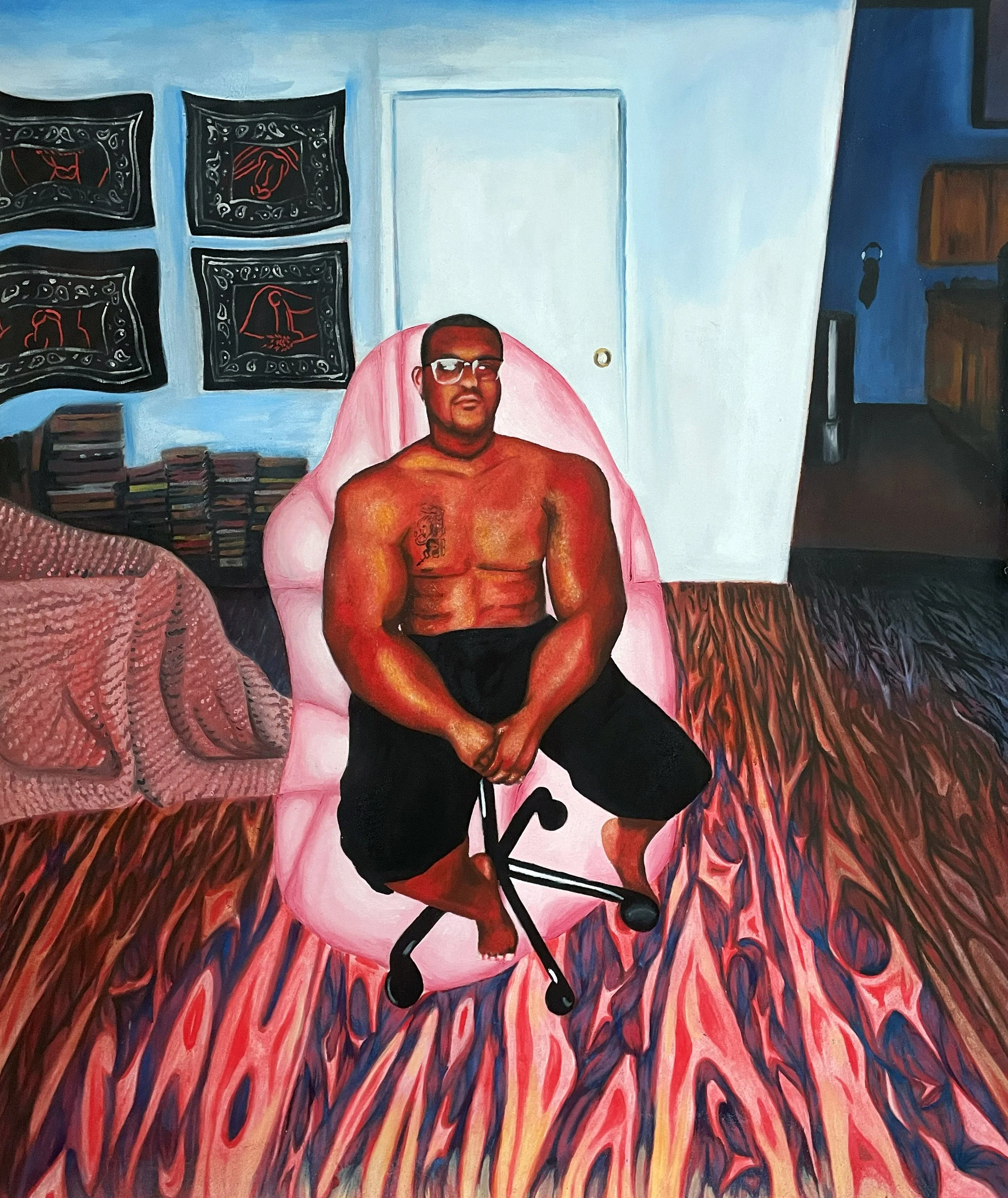 for jo who i love so much oil on canvas 40” x 50” 2025