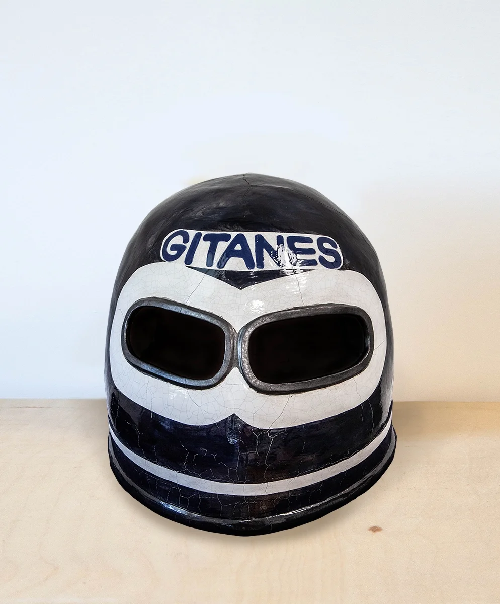 Casque Géant en céramique "Rain Master Ickx"
