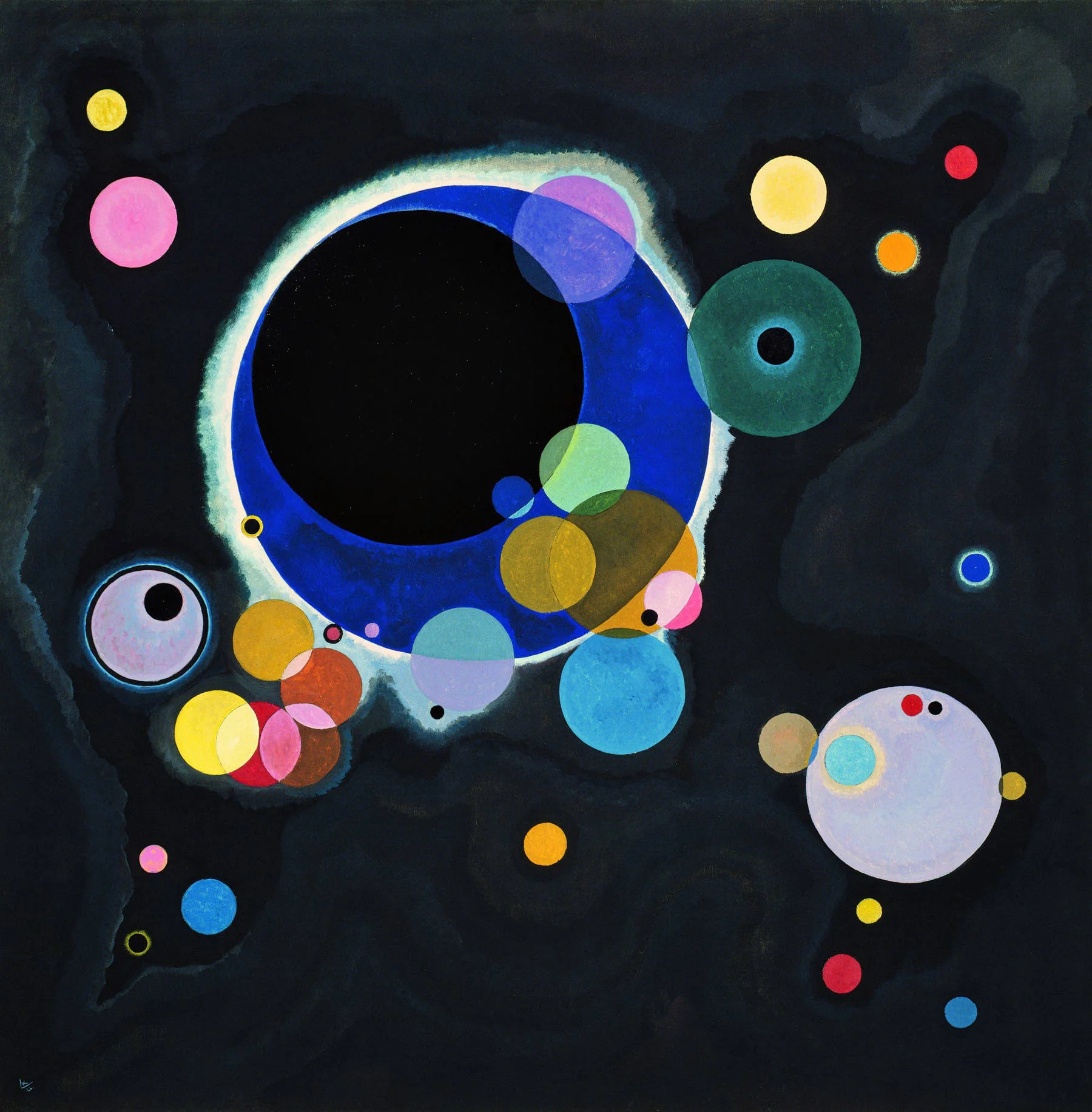 Wassily Kandinsky, Several circles, 1926, The Solomon R. Guggenheim Museum, New York