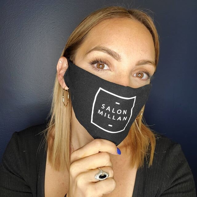 ***Buy On www.salonmillan.com***
Once Salon Millan is allowed to reopen all staff and clientele will be very required to wear a mask.
.
.
That being said we have these light breathable &amp; washable masks that can be purchased online.