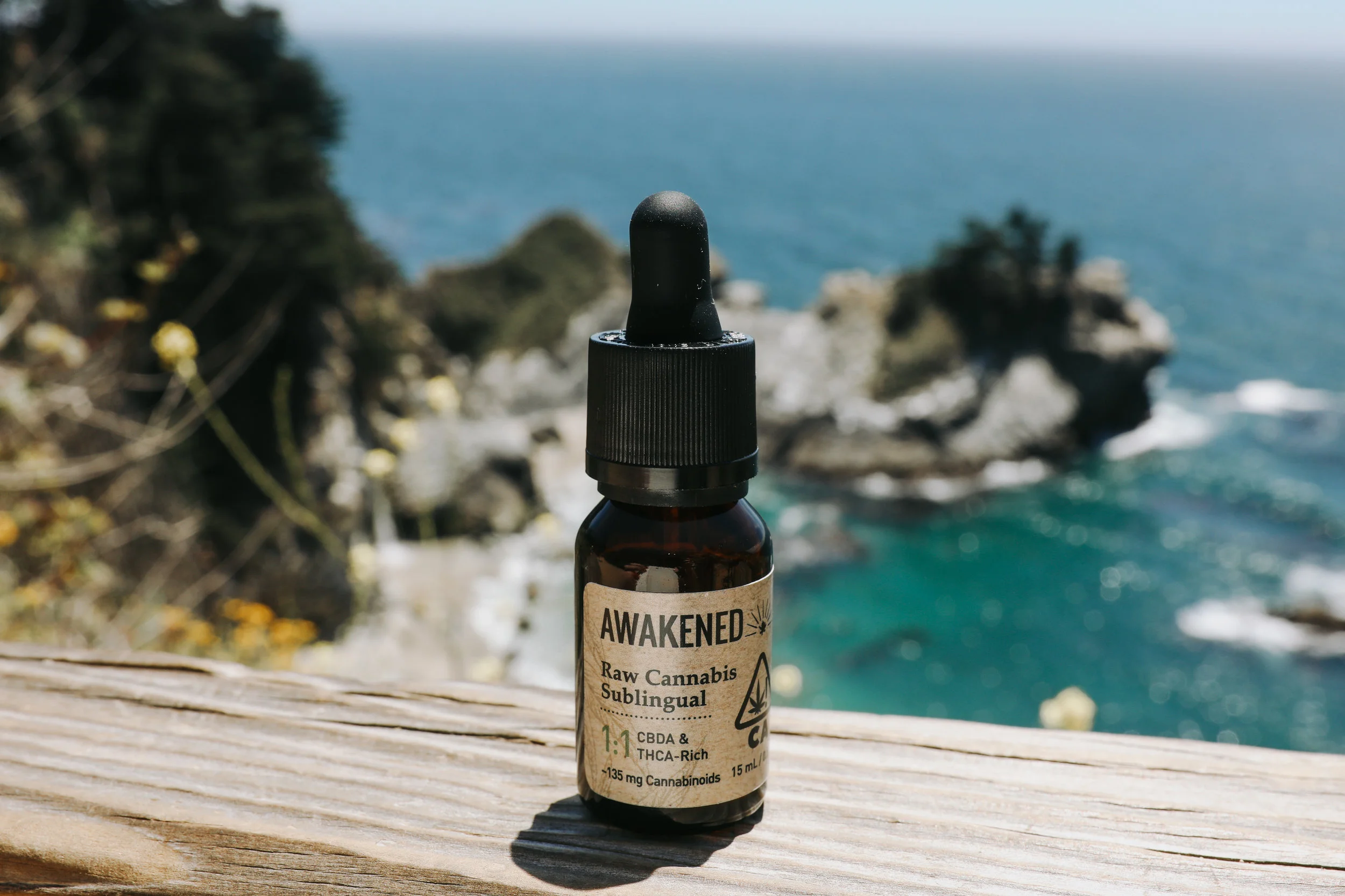 Our Raw Cannabis Sublingual Tincture at a perfectly balanced ratio of total CBD to total THC for systemic, all day relief from acute and chronic pain and inflammation.