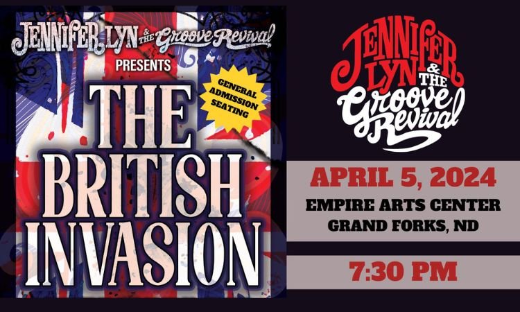 Jennifer Lynn & The Groove Revival - British Invasion — Empire Arts Center