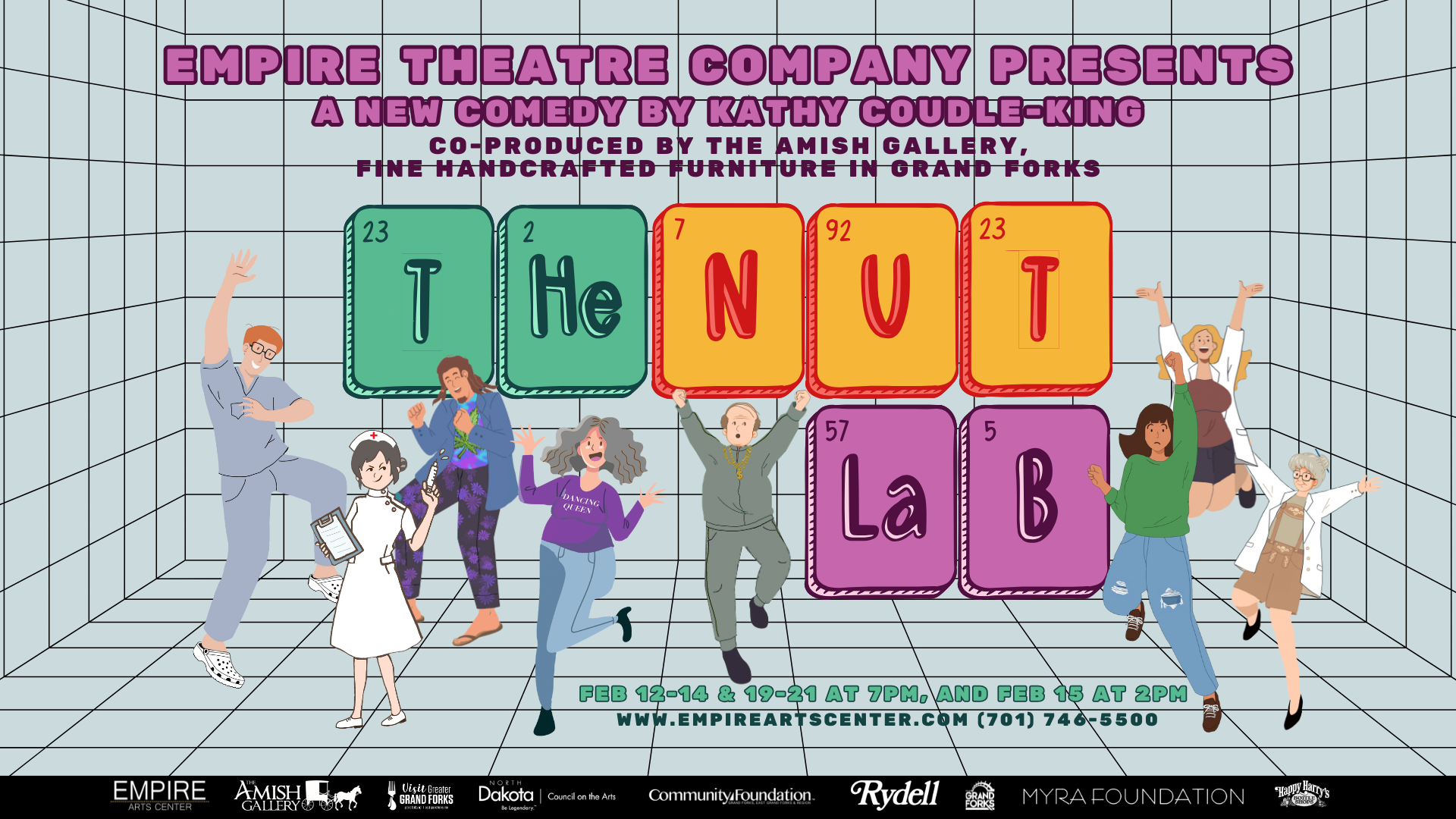 Empire Theatre Company &amp; Amish Gallery Present: The Nut Lab