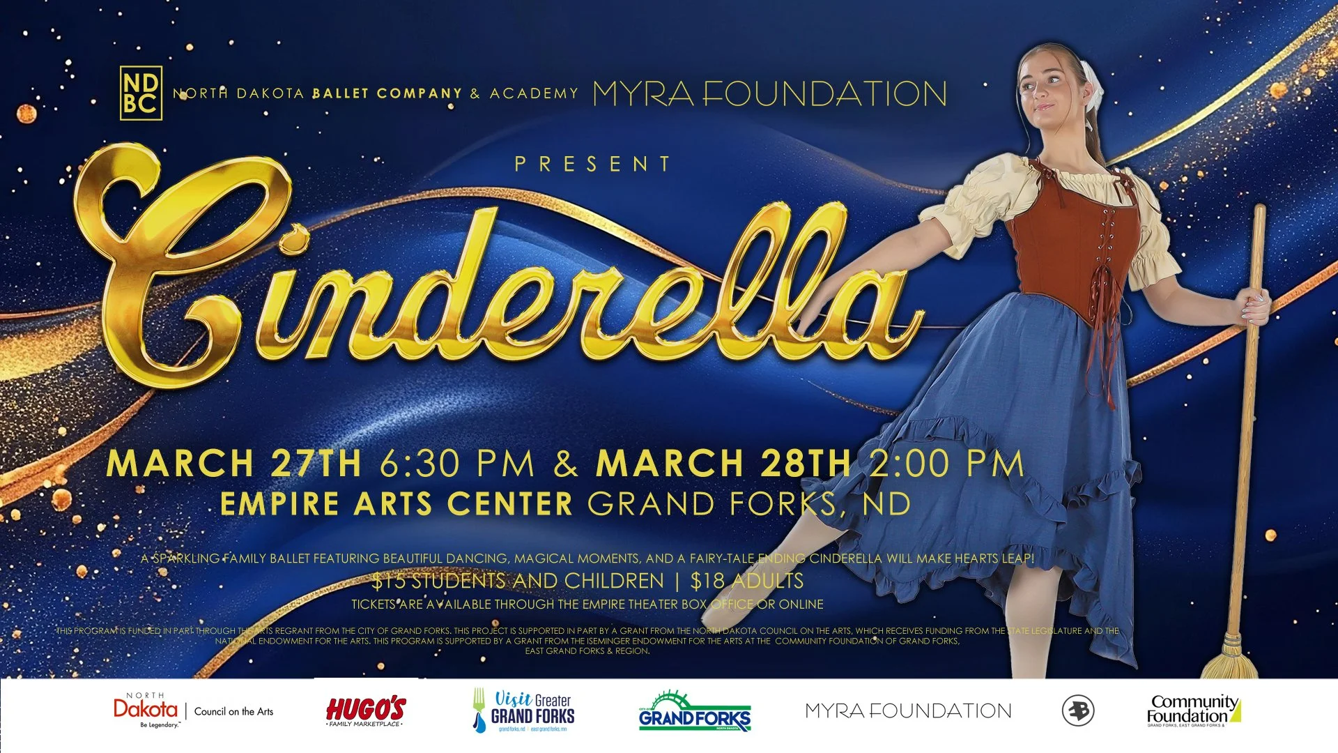 North Dakota Ballet Company Presents: Cinderella