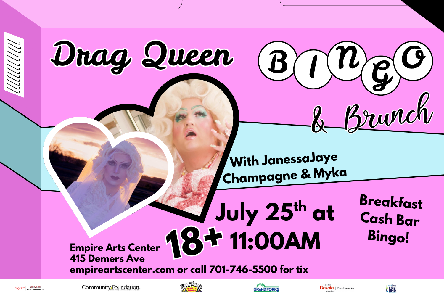 SOLD OUT - Drag Queen Bingo Brunch