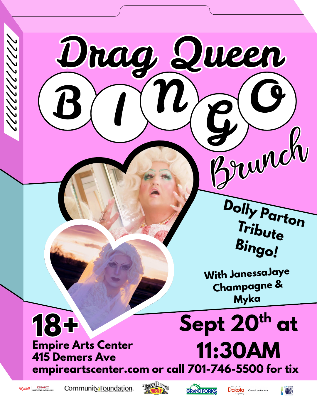 Drag Queen Bingo Brunch: Dolly Parton Tribute