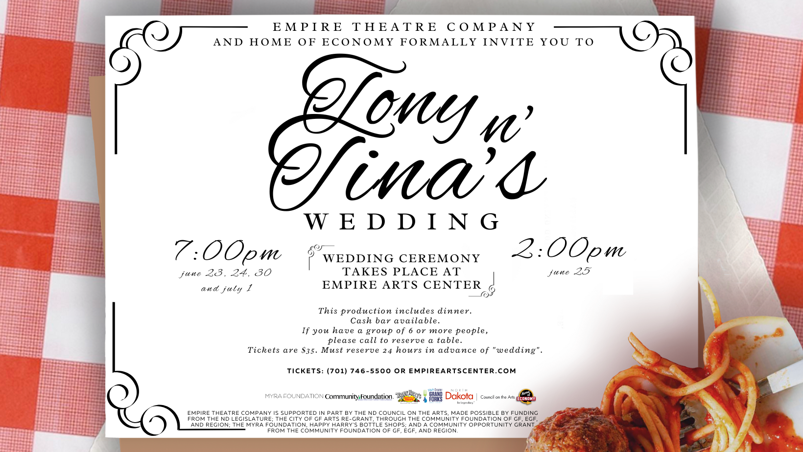 Tony n' Tina's Wedding — Empire Arts Center