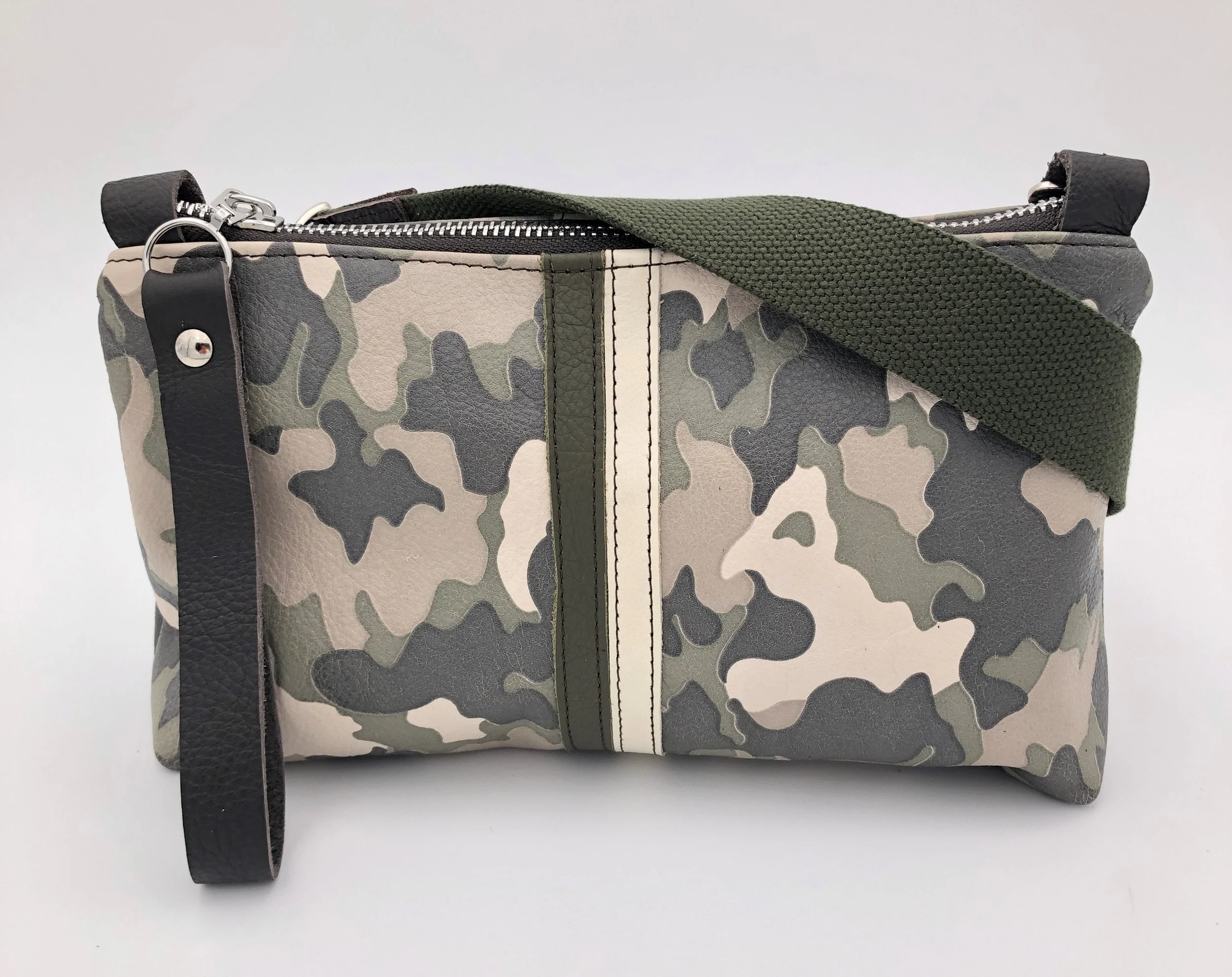 Lynn Tallerico Nancy Wristlet/Crossbody Bag ~ Camo (2 options)
