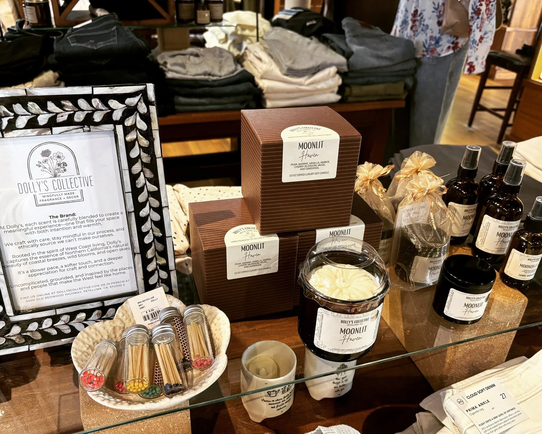 There&rsquo;s something special about discovering a product made with intention and an even greater joy in supporting the women behind it.
We&rsquo;re excited to welcome Dolly&rsquo;s Collective to the Mercantile, a Bay Area, woman-owned brand creati