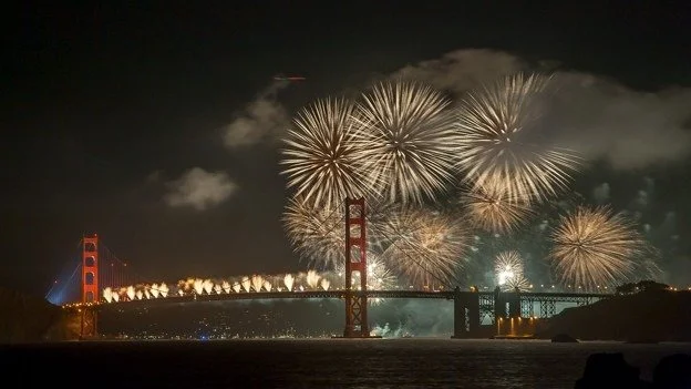 4th of July &ndash; In Celebration of America&rsquo;s 250th.
The last time fireworks were launched from the Golden Gate Bridge was for its 75th Anniversary in 2012 and before that, its 50th Anniversary in 1987.
This year, the sky above one of the wor
