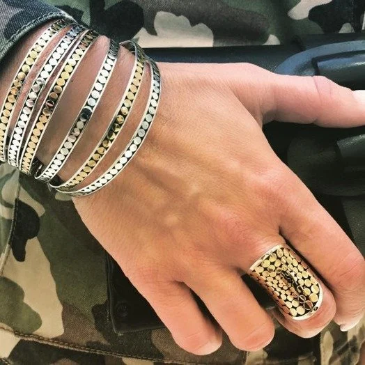 We always look forward to Kathy Kamei weekends.
There's something special about trying on jewelry in person, discovering a piece you didn't know you needed, and finding the one that feels like you.
Join us this Saturday from 11am&ndash;5pm for our Ka