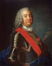 "Portrait de  Pierre de Rigaud de Vaudreuil  (1698-1778)", digital image of a c. 1753 oil painting attributed to Donat Nonnotte,  Library and Archives Canada , MIKAN No 2895086,  http://collectionscanada.gc.ca .