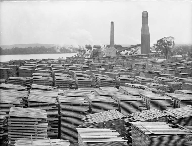 W.C. Edwards sawmill