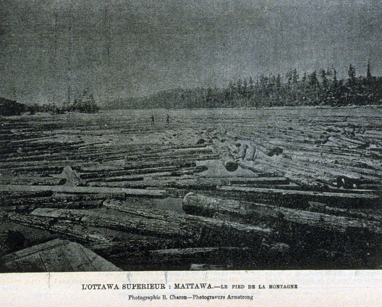 La rivière des Outaouais à Mattawa, 1891