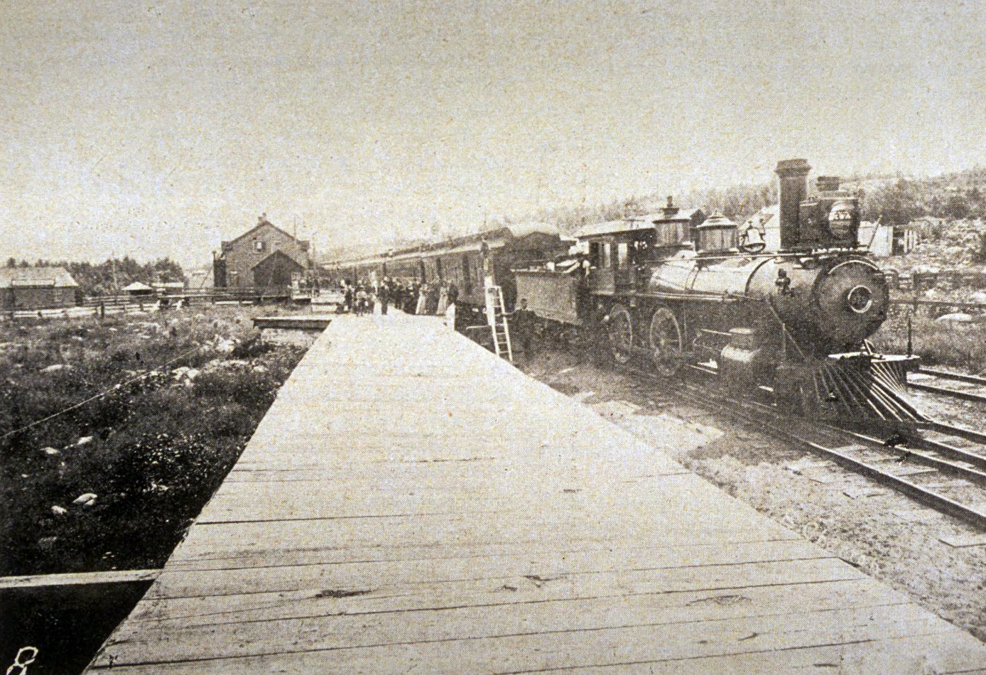 La Gare C.P.R. de Mattawa, 1896