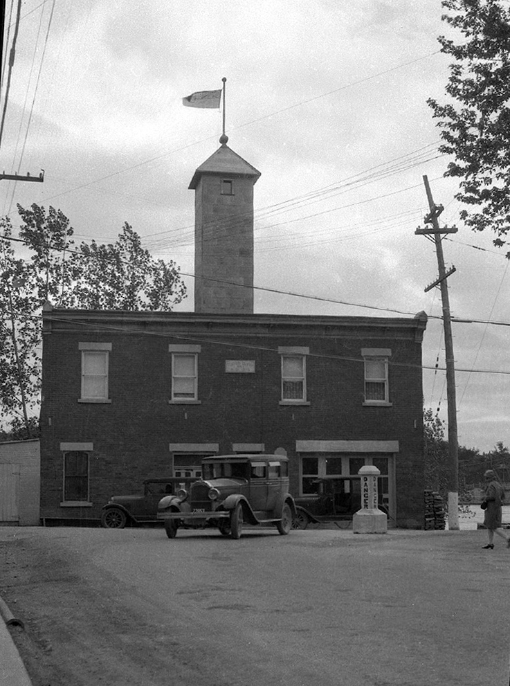 Poste de pompiers à Pointe-Gatineau, 1944