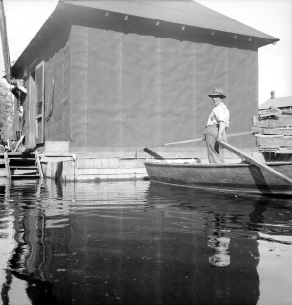 Inondations de 1947, Pointe-Gatineau