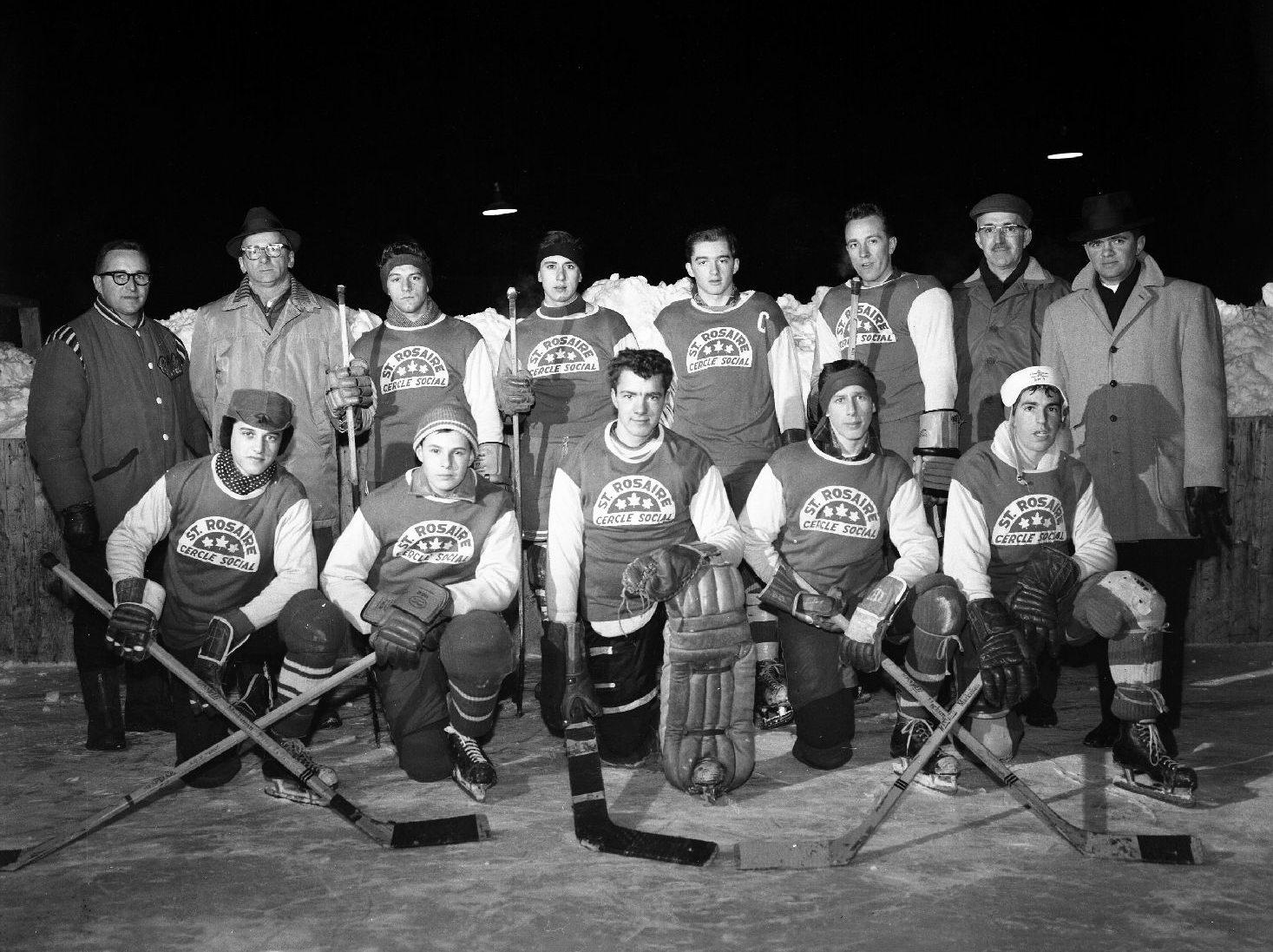 Équipe de hockey Saint-Rosaire de Pointe-Gatineau, 1963