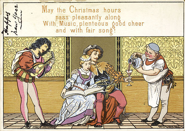 Circa 1875 Christmas Card (Library and Archives Canada)