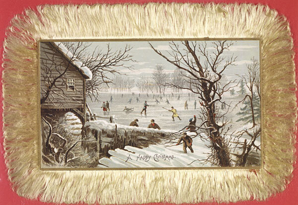 Circa 1883 Christmas Card (Library and Archives Canada)