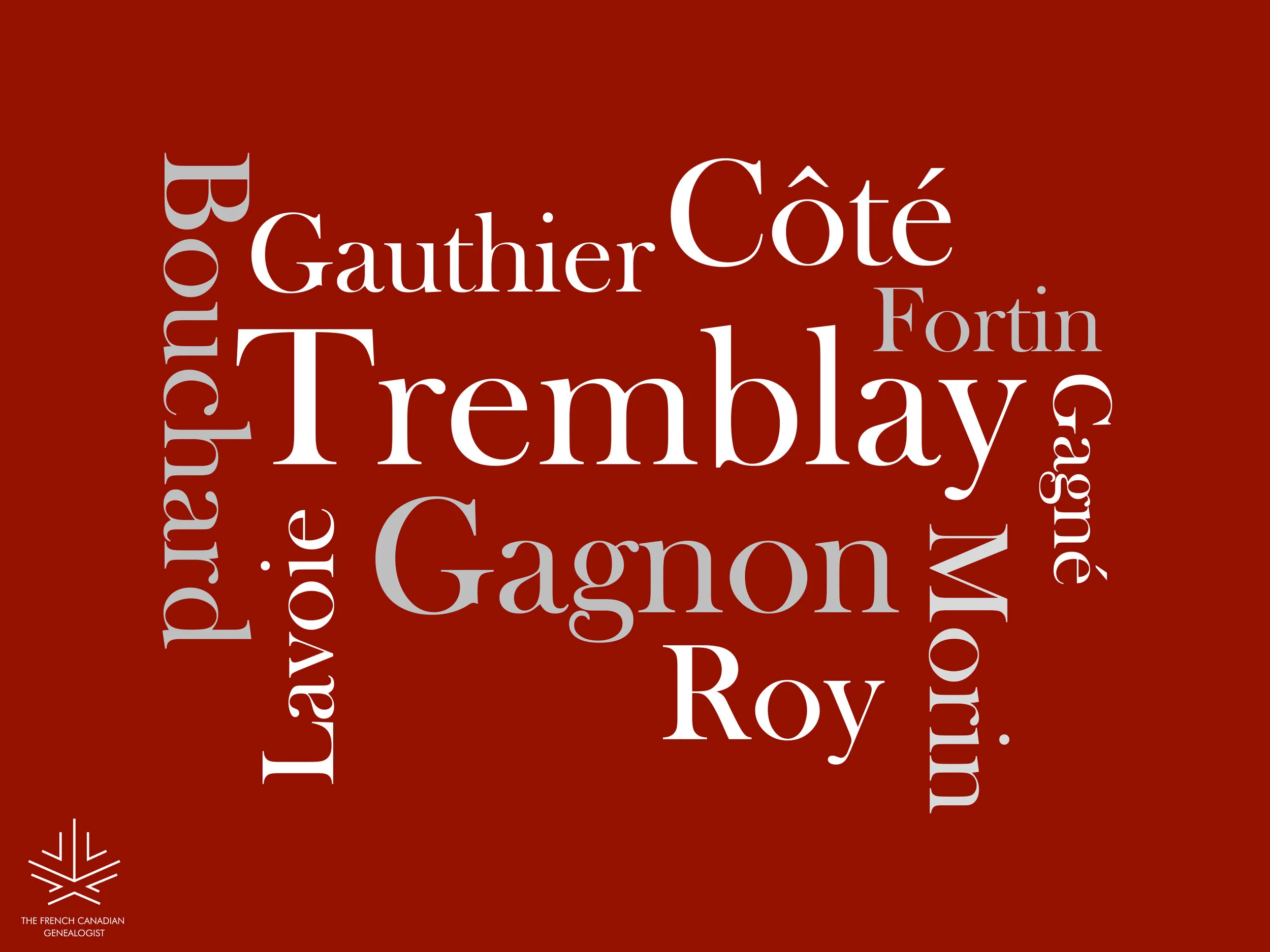 Noms francocanadiens — The FrenchCanadian Genealogist