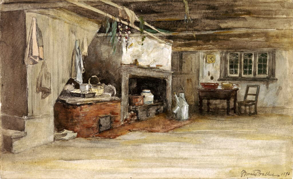 Intérieur de maison, 1886