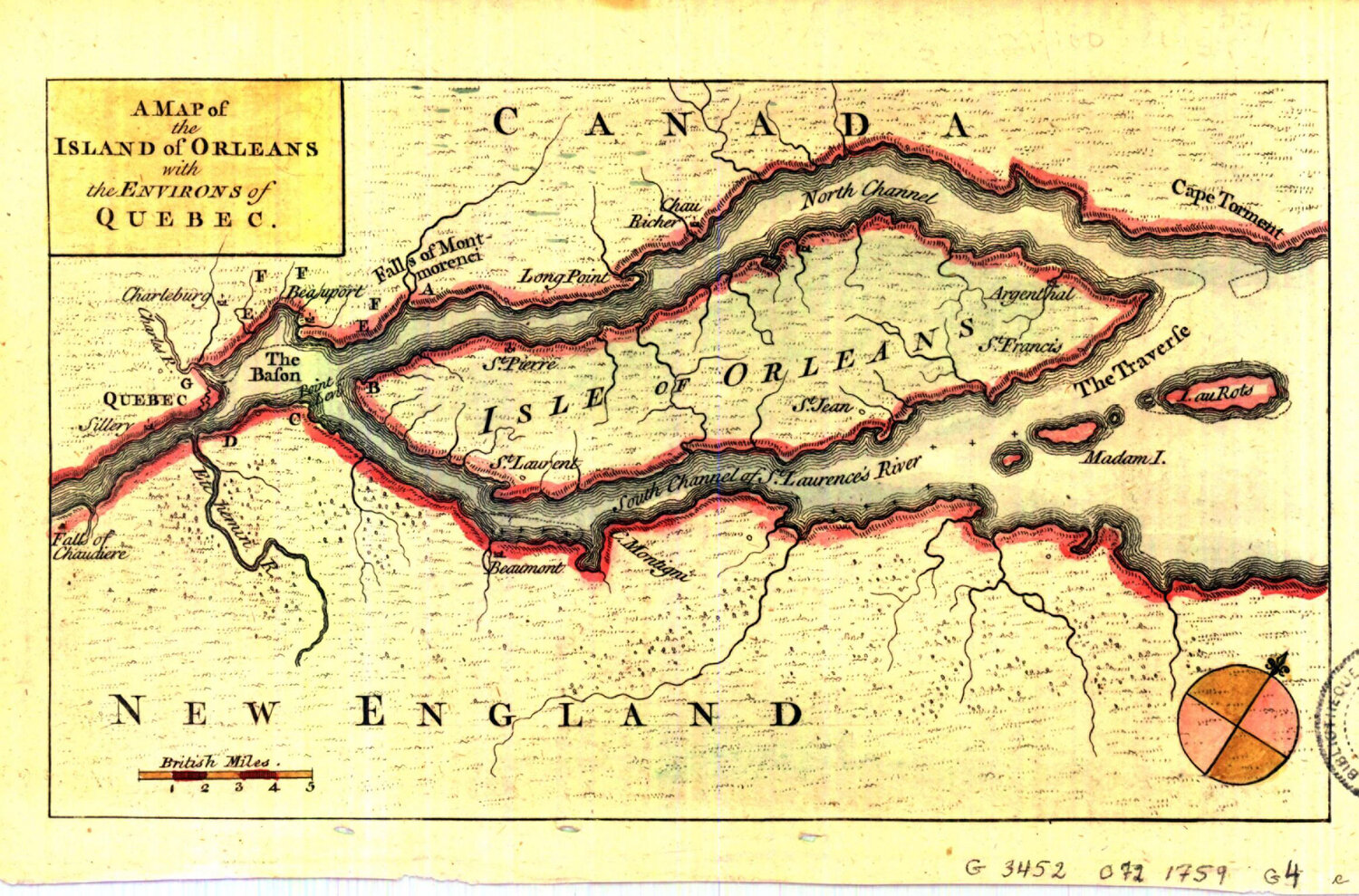 Carte de 1759