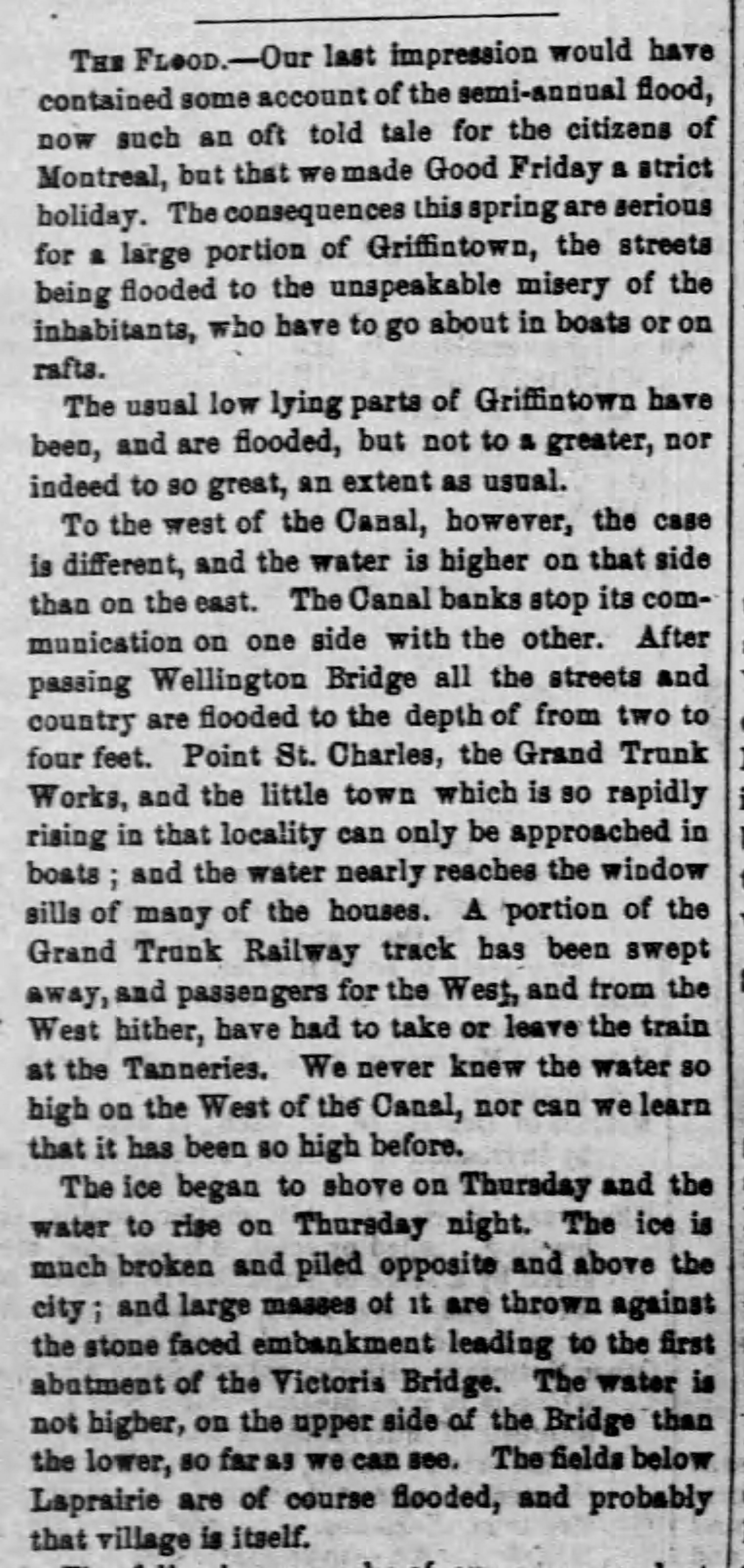 The Gazette, 5 Apr 1858
