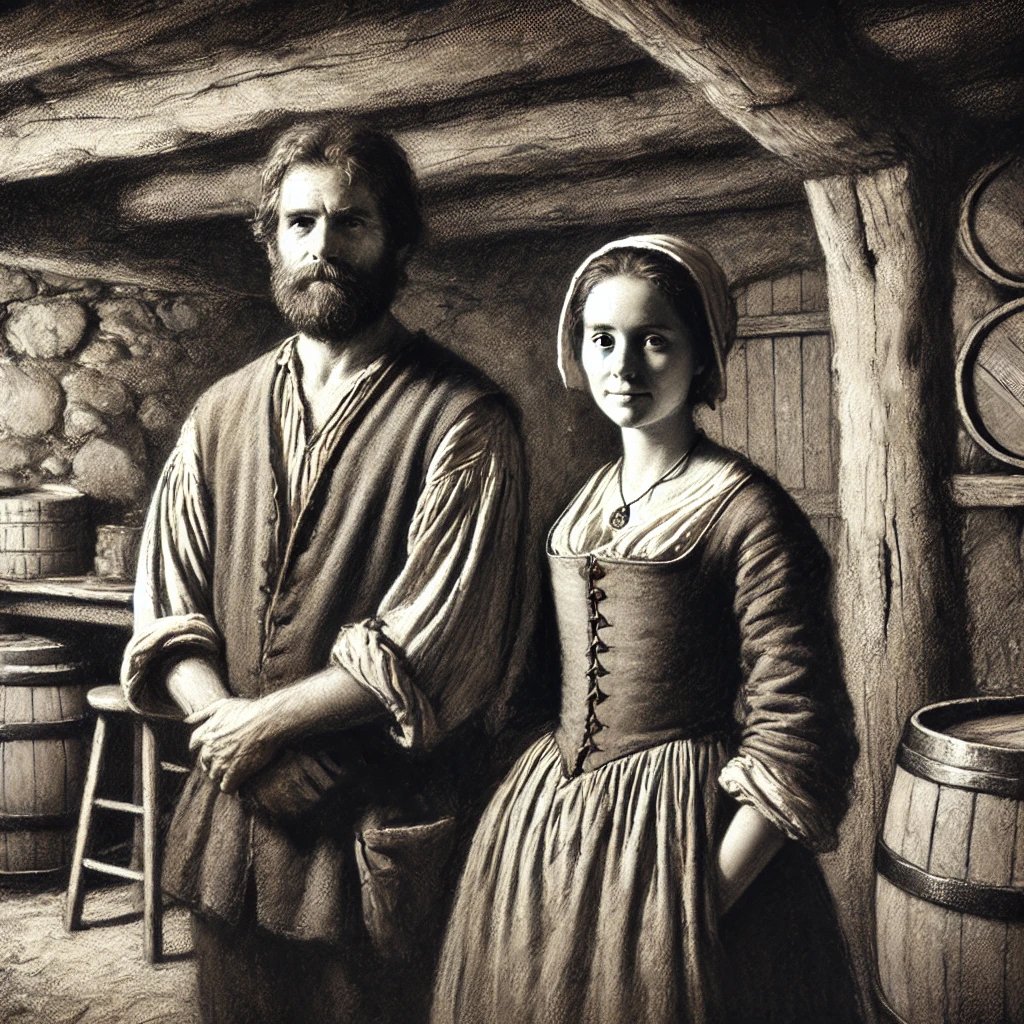 François Boucher dit Vin d’Espagne &amp; Anne Lépine 