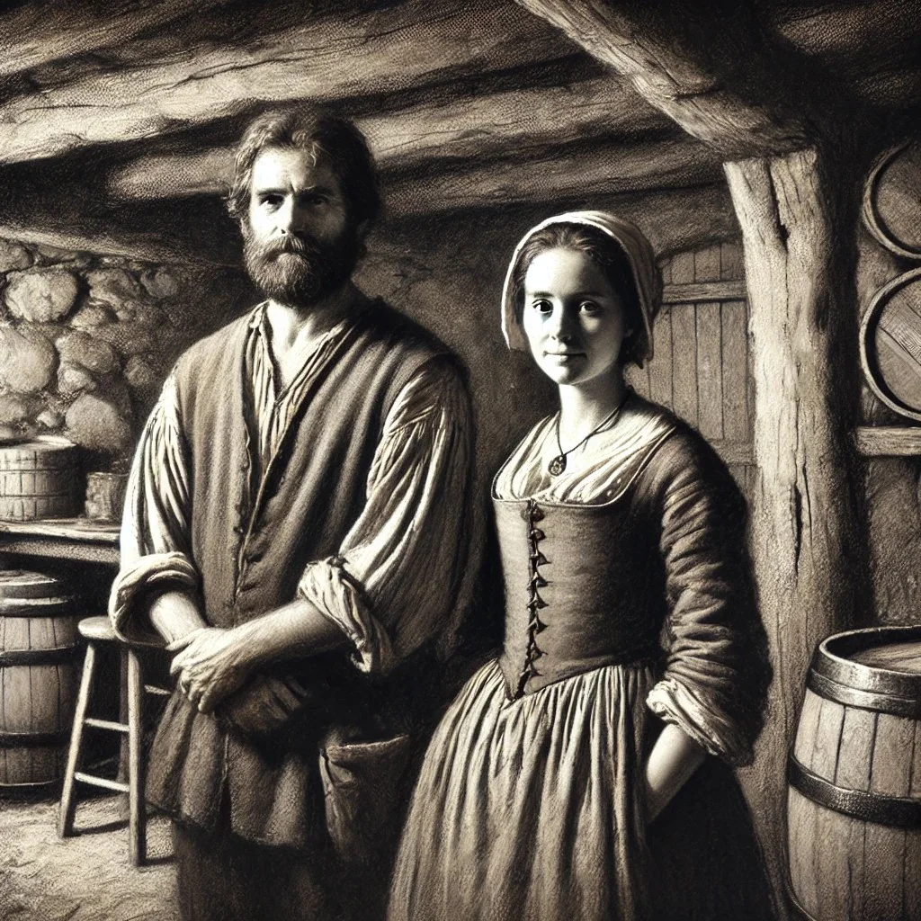 François Boucher dit Vin d’Espagne &amp; Anne Lépine