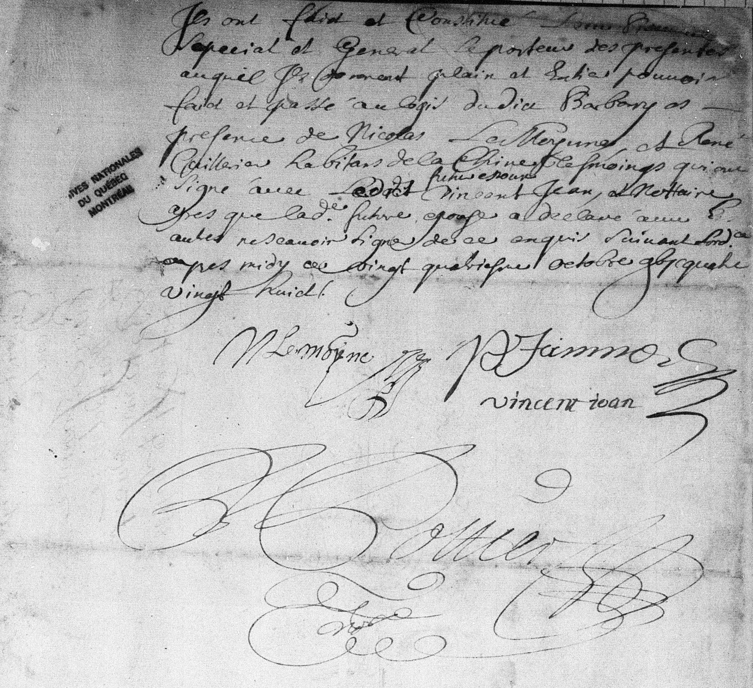 Pierre Jamme dit Carrière & Marie Madeleine Barbary — The French