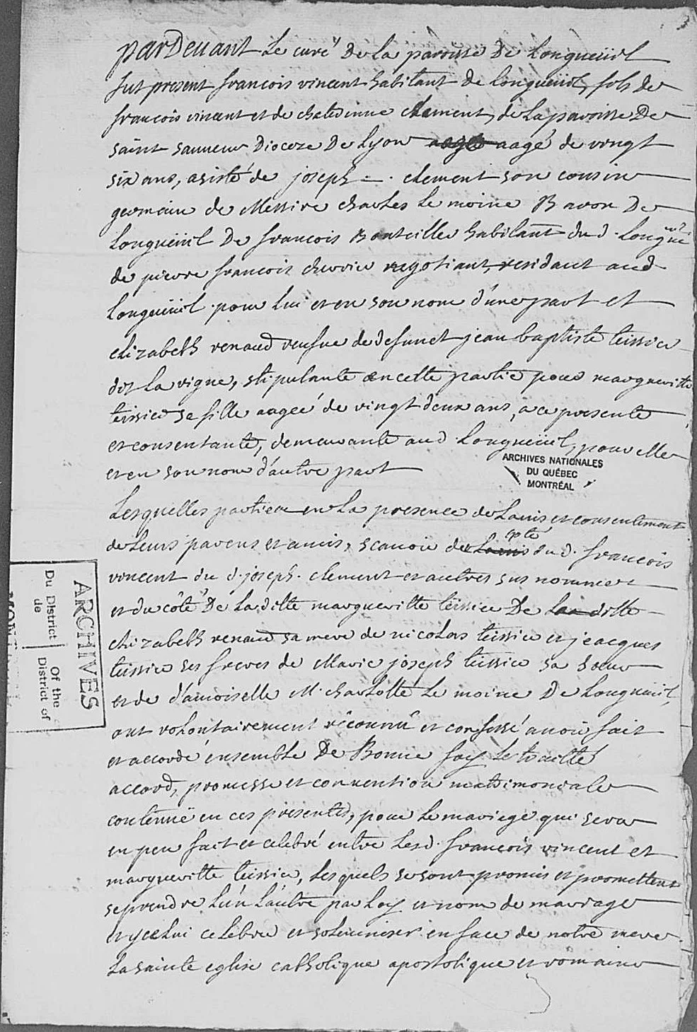 François Vincent & Marguerite Tessier dite Lavigne — The FrenchCanadian Genealogist