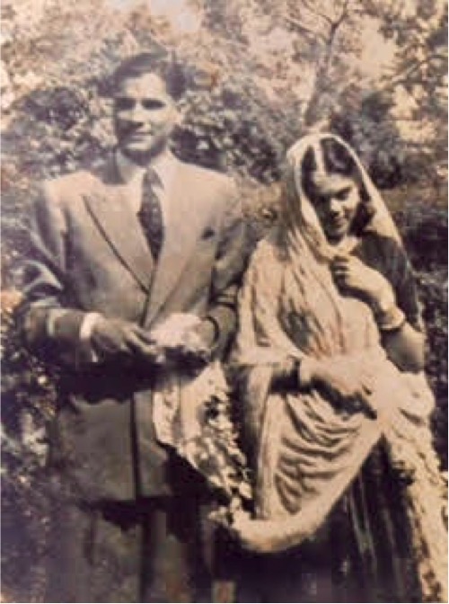 KC and Sudha’s wedding, c.1952 �