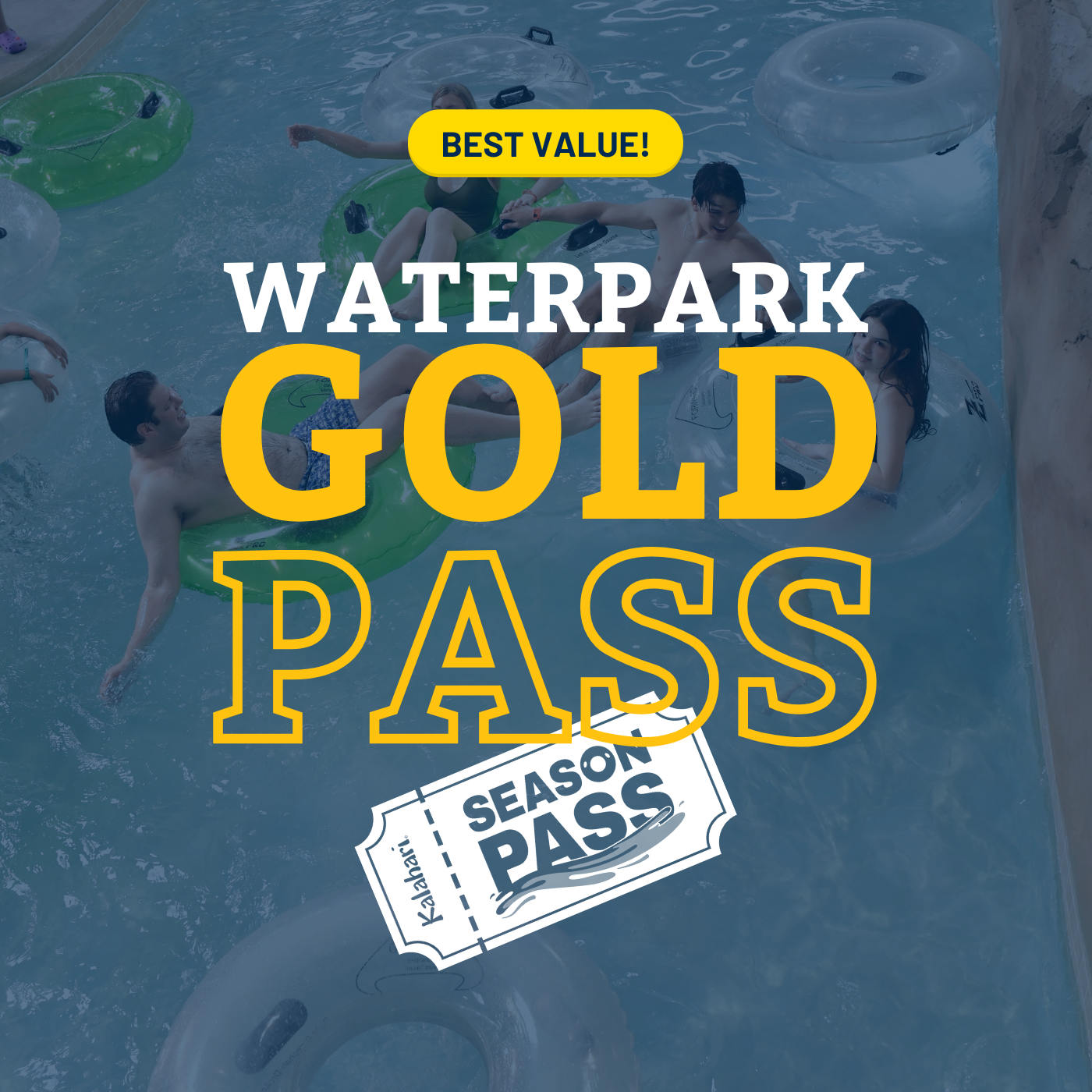 Kalahari Waterpark Season Pass - Gold