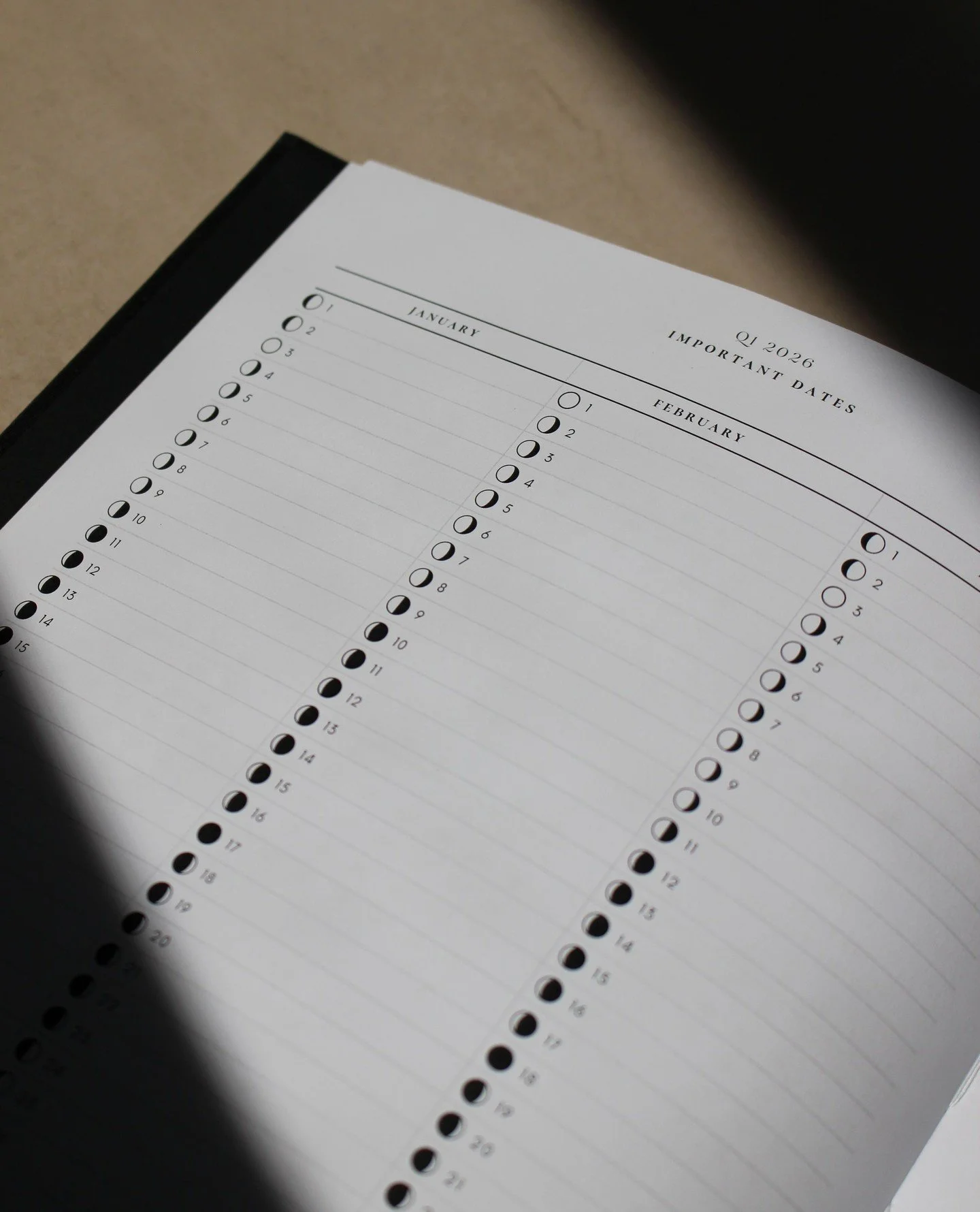 Birthdays. Anniversaries. Milestones. Trips. We all have important dates to track. In the 2026 Edition of The Astral Planner, I've redesigned the Important Dates section so they carry a new dimension.⁠
⁠
Now, every entry in your Important Dates secti