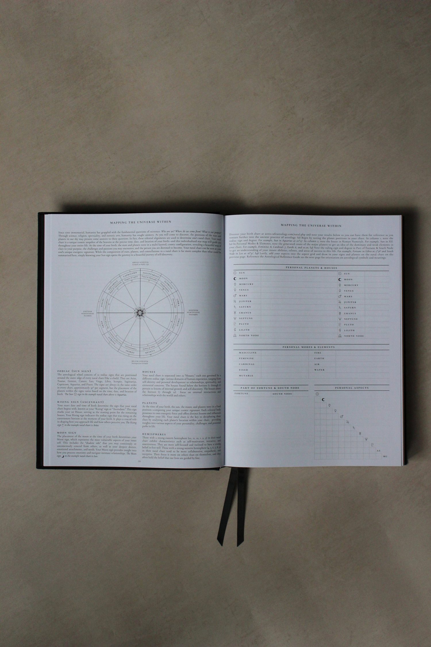 The Astral Planner | 2026 Executive Daily Astrology Planner in 