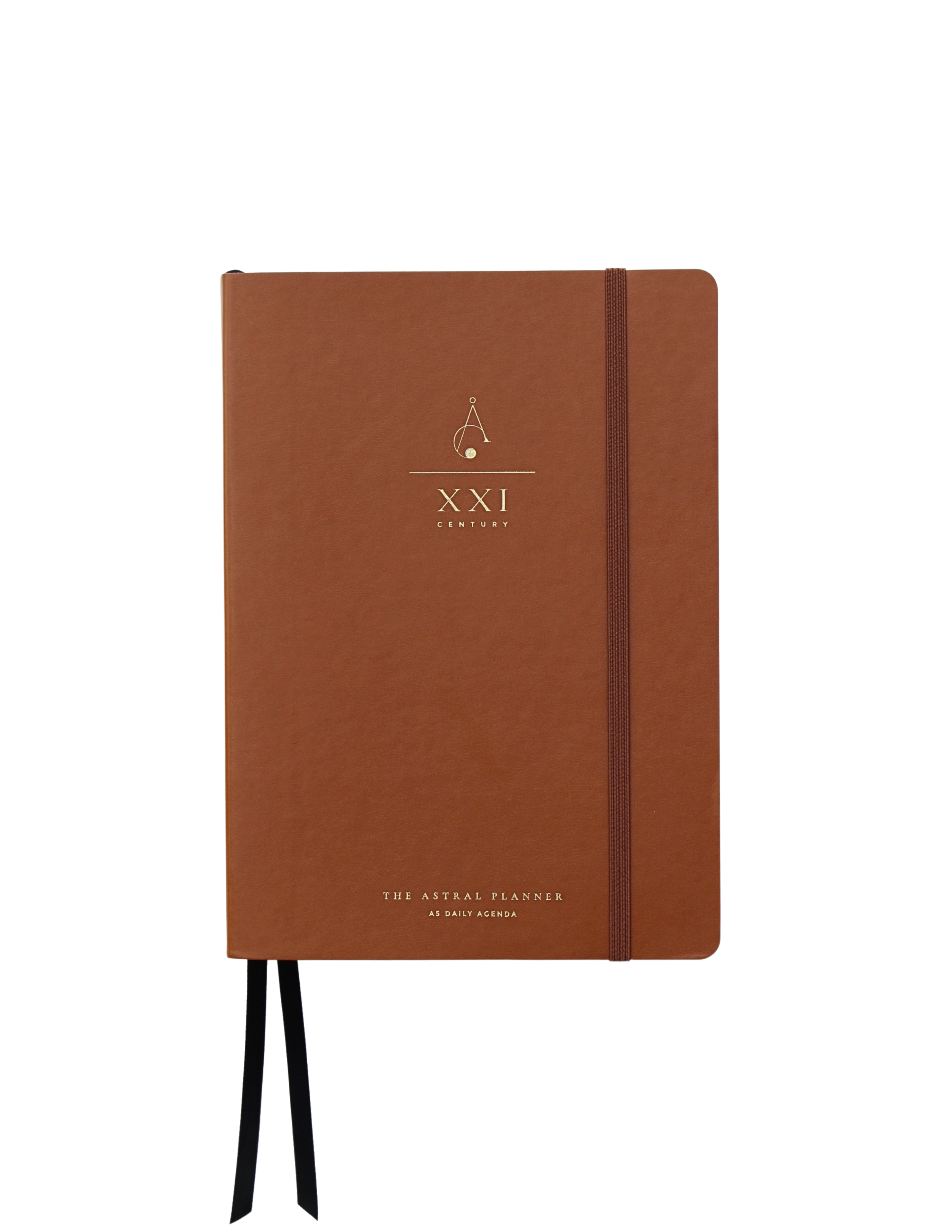 A5 Daily Agenda Caramel Undated E-Com Front.png