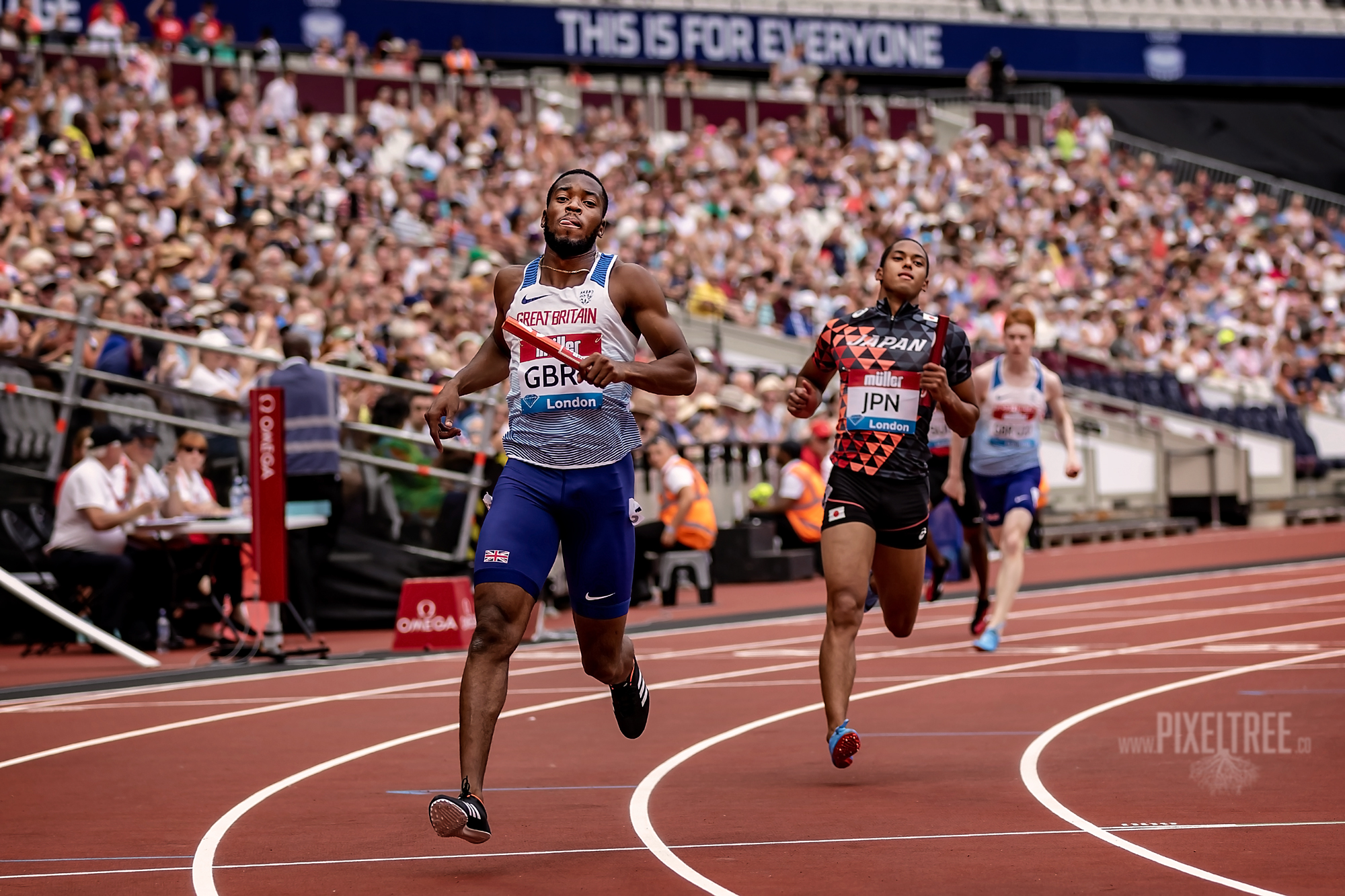 4 x 100m Men